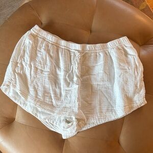 H&M Women's White Athletic Shorts